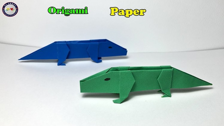 Origami Lizard - How to Make Origami Lizard