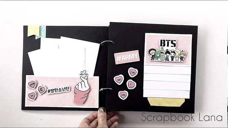 Scrapbook BTS handmade