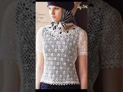 ❤Blusa en crochet PATRONES. Free. ❤chochet patterns blouse