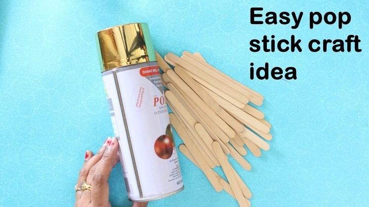 DIY Popsicle Stick Craft Compilation | Make very easy pop stick craft | creative diaries
