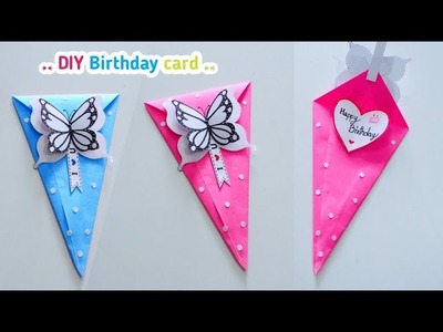 Easy and Beautiful Birthday card | DIY Birthday card | Handmade Card | Art & Craft