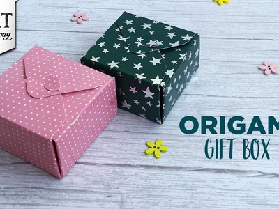 Origami Gift Box | DIY Gift Box  | Handmade Gift Box | Origami Crafts | Easy Crafts | Gift box Ideas