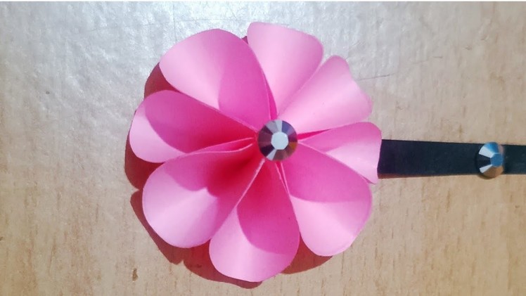 Paper Crafts # flower making#YouTube shorts#shorts video#Shorts