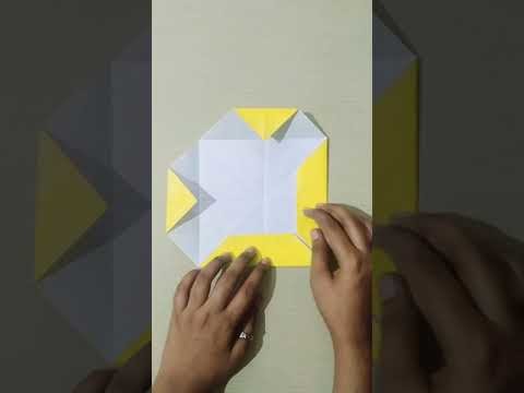 Pop it fidgets making with paper.Simple and easy.Origami pop it fidgets.craft with paper #shorts