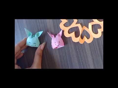 #shorts | DIY Finger rabbit |Easy And quick Paper Finger Rabbit || #papercrafts