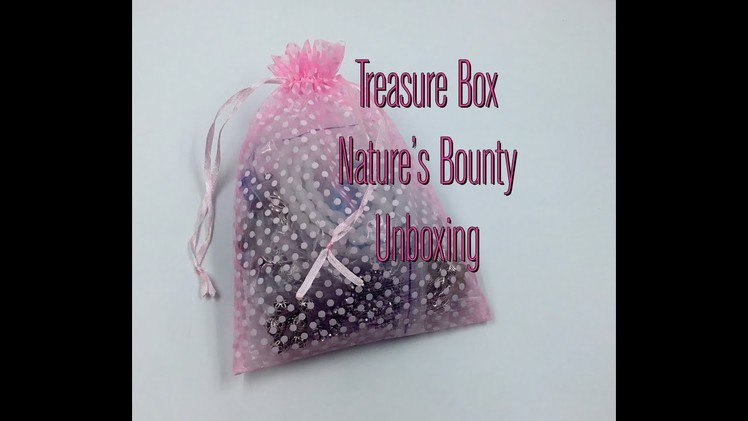 Treasure Box #2 Nature's Bounty Unboxing