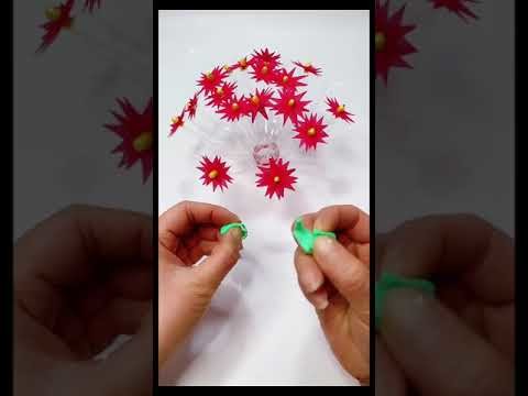 DIY paper craft idea, DIY paper easy paper flowers diy, creative thinking techniques, #shorts