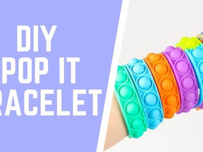 DIY Pop It Bracelet | Viral Fidget Toys | Crazy Creative Corner
