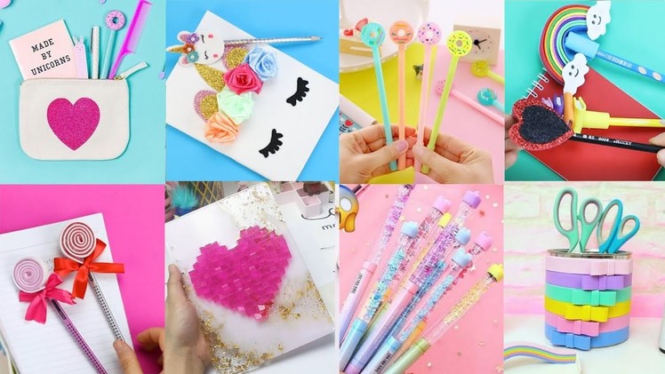 Easy DIY School Supplies! Cheap DIY Crafts for Back to School????????DIY Pen & Pencil Decorations