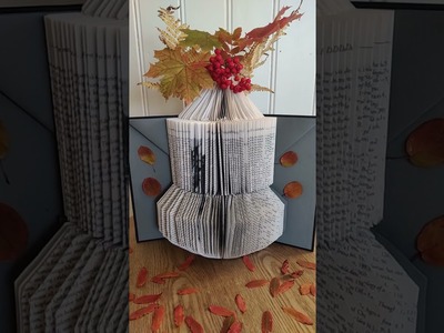 Give New Life To Old Books.folded book pages.Decorations.home.Office ????????#BookFolding#bookdesign#diy