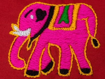 #godadi part-3 | Hand Embroidery : Godadi Design For Babby | Sadu bharat |