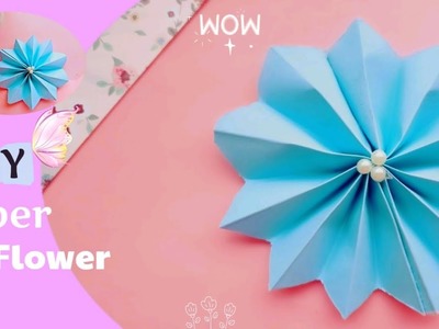 How to make paper flowers. How to make paper flowers easy. How To make paper flowers for decoration.