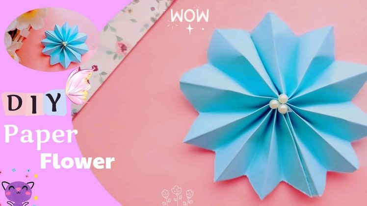 How to make paper flowers. How to make paper flowers easy. How To make paper flowers for decoration.
