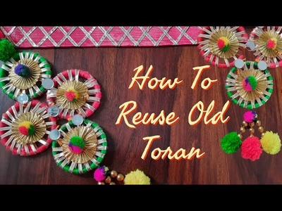 How to make toran at home  Designer toran 2021|| Diwali special 2021 bandanwar | fabric bandanwar