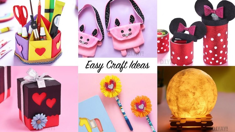 6 EASY CRAFT IDEAS | Craft Ideas | DIY Crafts