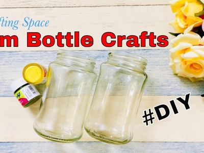 #DIY | 2 Unique Glass jar decorating ideas | Creative ways to reuse Jam jars | Best out of waste