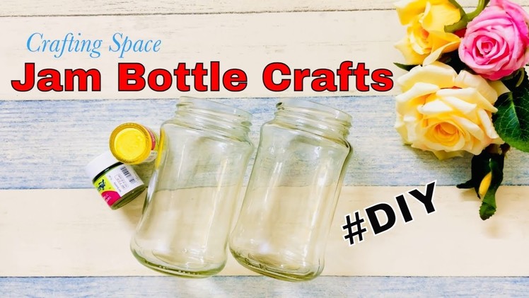 #DIY | 2 Unique Glass jar decorating ideas | Creative ways to reuse Jam jars | Best out of waste