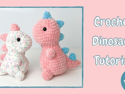Easy Crochet Dinosaur T Rex (TikTok 2021) - Tutorial Part 1 | Free Amigurumi Animal Pattern Beginner