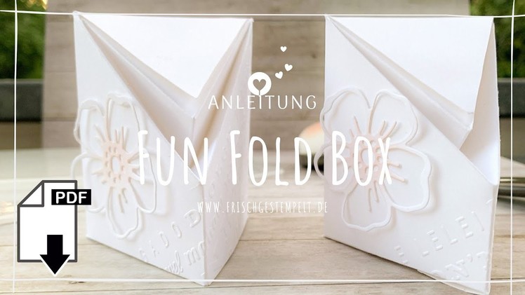 Fun Fold Box ???? Besondere Box ???? Stampin‘ Up! ???? DIY ???? Tutorial ???? Fancy Fold Box