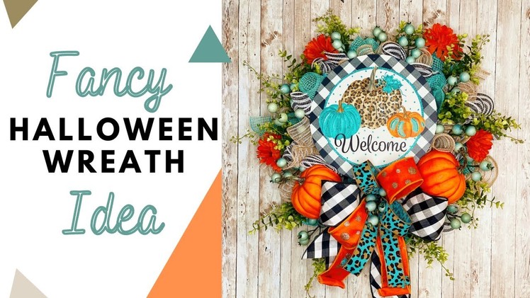 How to Make a Fancy Pumpkin Wreath! | Fall Decor Ideas  | DecoExchange Tutorial