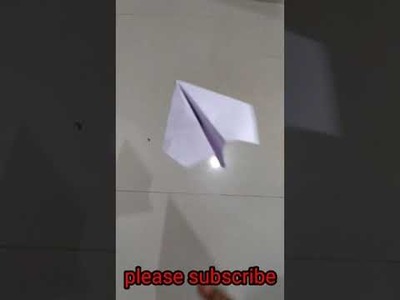 How to make paper airplane ! aeroplane making ! shorts