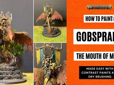 How to Paint: Gobsprakk, The Mouth of Mork for Kruleboyz