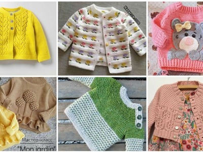 Marvelous New Hand Knitting Baby Sweaters Designs Ideas