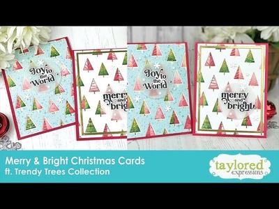 Merry & Bright Foiled Holiday Cards