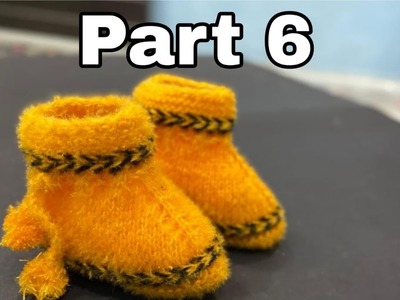 PART~6~New Knitting Pattern.Design For Baby Booties, Baby Jutti ,Baby Socks # 149 *