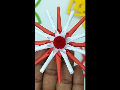 Snowflake Making Ideas ❄ Christmas Decoration With Snowflakes ❄ DIY Crafts #shorts