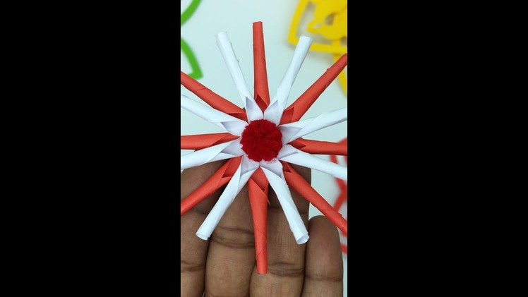Snowflake Making Ideas ❄ Christmas Decoration With Snowflakes ❄ DIY Crafts #shorts