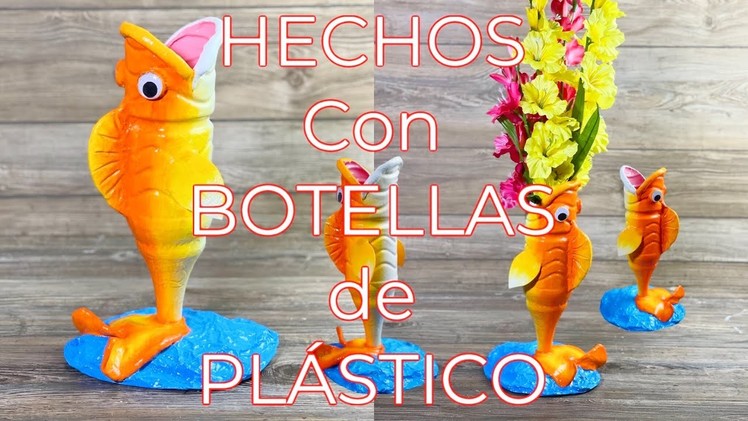 Como hacer un pez florero| Idea for plastic bottles