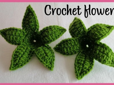 Crochet flowers for Hat