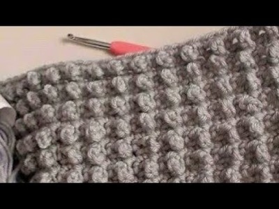 FAST Crochet Blanket. The Berry Stitch NO CLUSTERS