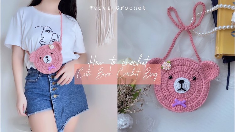 ???? How To Crochet Bear Bag | Cute Crochet Bag ????