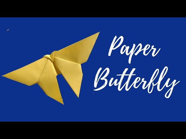 How to make paper butterfly. Origami Butterfly. #Shorts