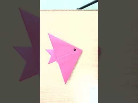 How to make Paper Fish || Origami Paper fish