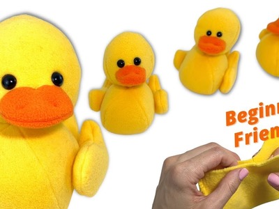 HOW TO SEW MAMA DUCK AND DUCKLINGS PLUSH