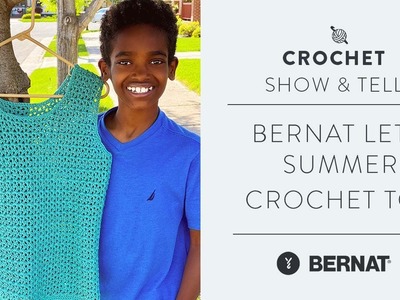 Lets Summer Crochet Top "Show & Tell" by Jonah's Hands