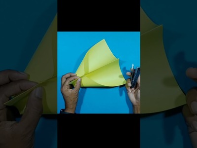 New flying paper kite plane, how to make a4 flying kite, origami kite, #shorts