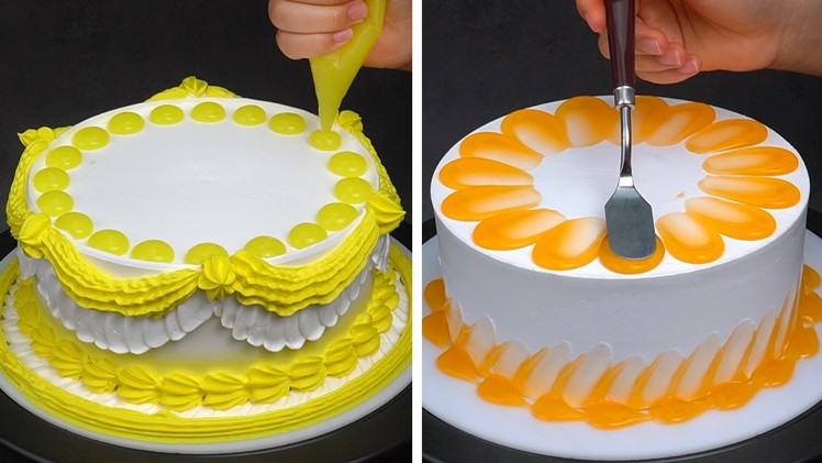 5+ Creative Cake Decorating Ideas for Birthday | Tips & Trick Birthday Cake Decorating | So Yummy