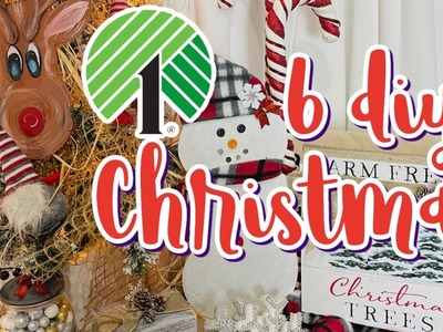 ????6 DIY DOLLAR TREE CHRISTMAS DECOR CRAFTS ???? Ep. 3 "I love Christmas" Olivia's Romantic Home DIY