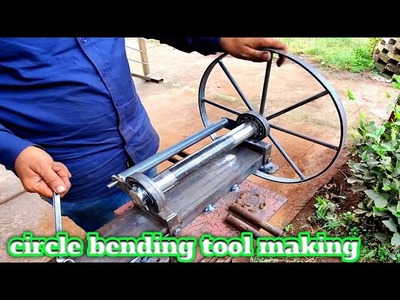 Bending tool diy | metal bender ideas | how to bend circle at home