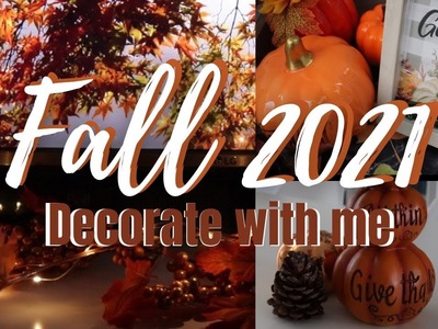 ????Décoration d’Automne ???? | Fall 2021 Decorate With Me | Cozy Fall Home Tour