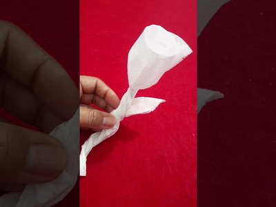 DIY Flor de Guardanapo de Papel.Paper Craft Flower????