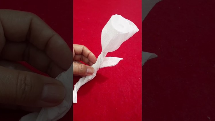 DIY Flor de Guardanapo de Papel.Paper Craft Flower????