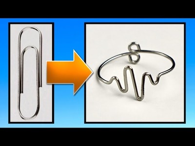 DIY Paperclip Heartbeat Ring Tutorial