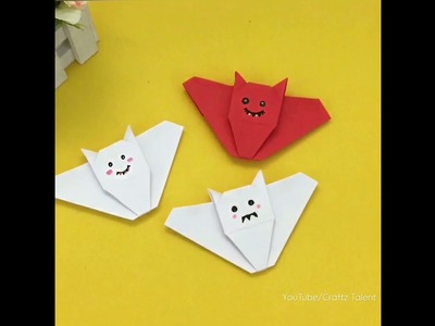Halloween Crafts | Paper Craft | Easy Paper Crafts | Halloween decorations | #shorts #trending #diy