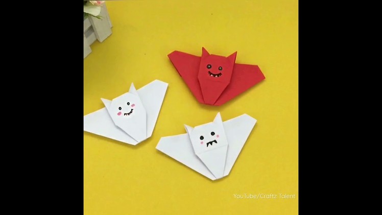 Halloween Crafts | Paper Craft | Easy Paper Crafts | Halloween decorations | #shorts #trending #diy