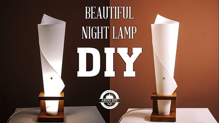 Home Decor Idea - Diy beautiful night lamp